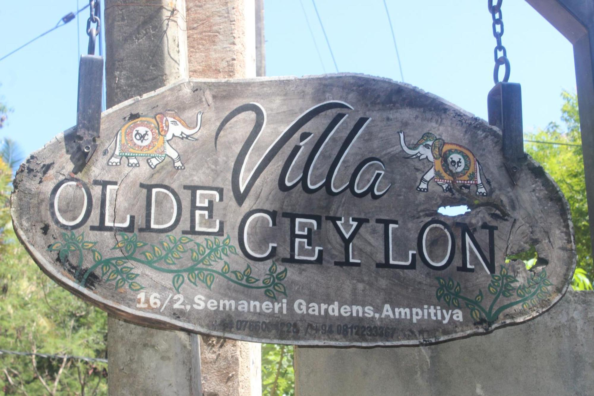 Villa Olde Ceylon Канди Екстериор снимка